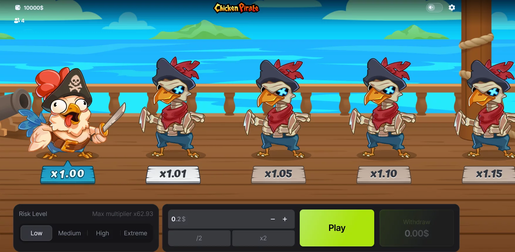 Cover Chicken Pirate